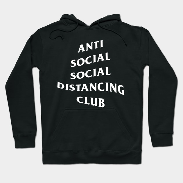 Social Distancing Club Hoodie by CoDDesigns